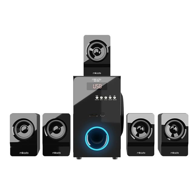 Mikado MD-581BT 110W USB/SD/FM/BT Destekli 5+1 Ses Sistemi Hoparlör - Speaker