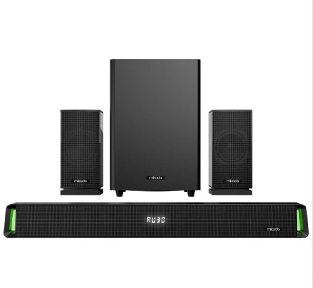 Mikado MD-SBT35 SonicBar Siyah 160W RMS BT+AUX+USB+HDMI-OPTICAL Ev Sinema Soundbar Speaker