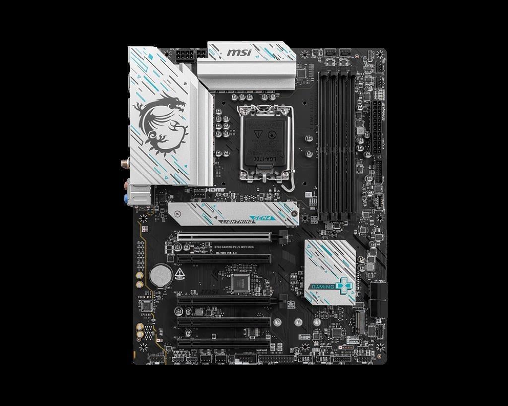MSI B760 GAMING PLUS WIFI DDR4 M.2 ATX 1700p