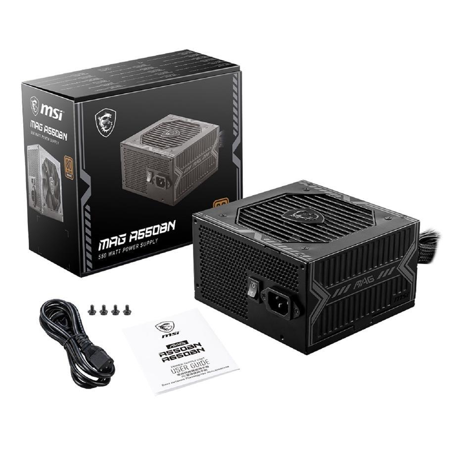 MSI MAG A550BN 550W POWER SUPPLY