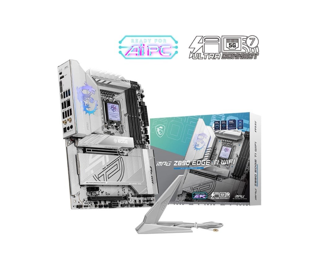 MSI MPG Z890 EDGE TI WIFI7 DDR5 HDMI-DP TYPEC PCIE 5.0 1851p ATX