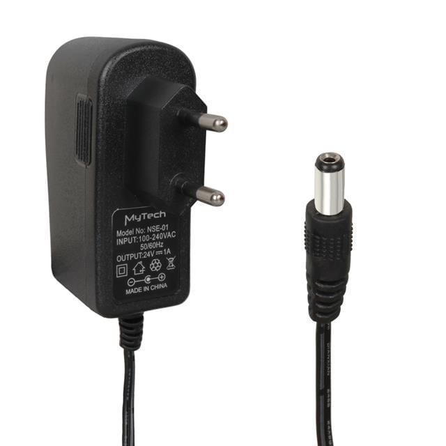 Mytech NSE-01 24 Volt 1 Amper 5.5*2.5 Mm Uçlu Priz Tipi Plastik Kasa Adaptör