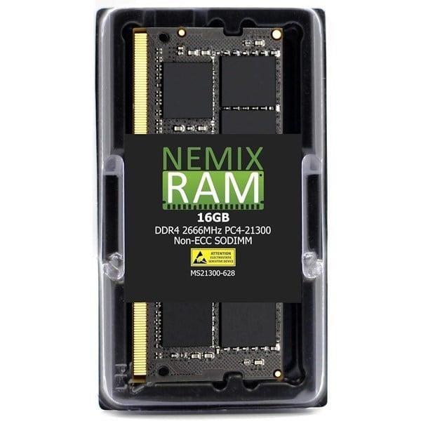NEMIXRAM 16GB DDR4 2666MHZ ECC NOTEBOOK RAM VALUE