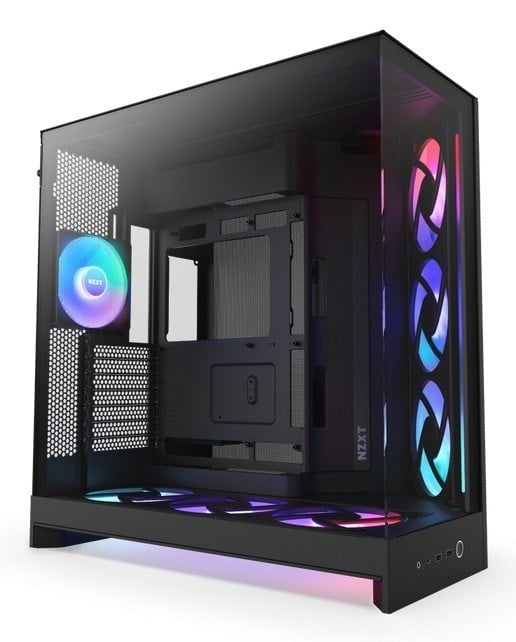 NZXT H9 FLOW RGB 2025 CM-H92FB-P1 Dual-Chamber EATX PC Kasası