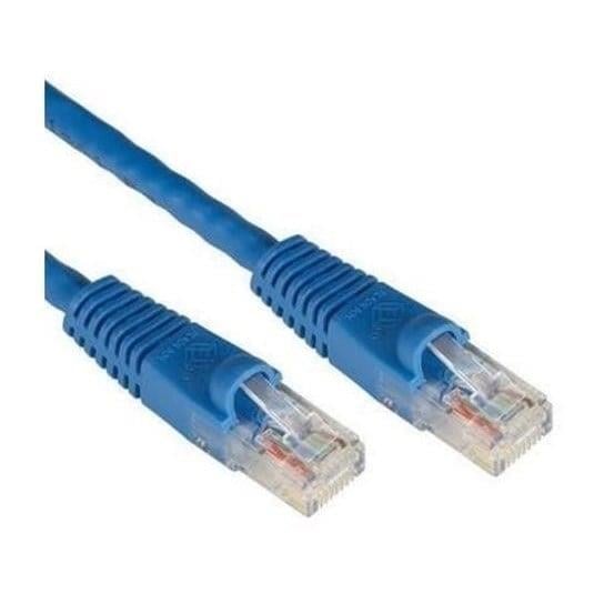 ODS 0.5metre CAT6 Utp LSZH Saf Bakır Mavi Patch Kablo (10'lu Paket)