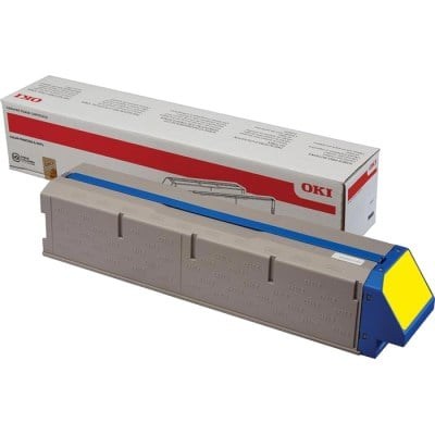 OKI 45536413 C911/C931 Sarı Yüksek Kapasiteli Orijinal Toner 24.000 Sayfa