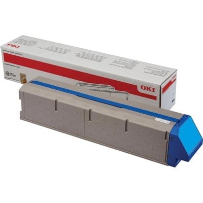 OKI 45536415 C911/C931 Cyan Yüksek Kapasiteli Orijinal Toner 24.000 Sayfa