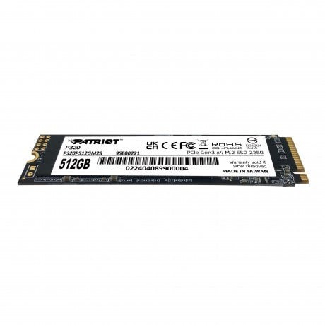 PATRIOT 512GB P320 P320P512GM28 3000-2200MB/s M2 NVME GEN3 Disk
