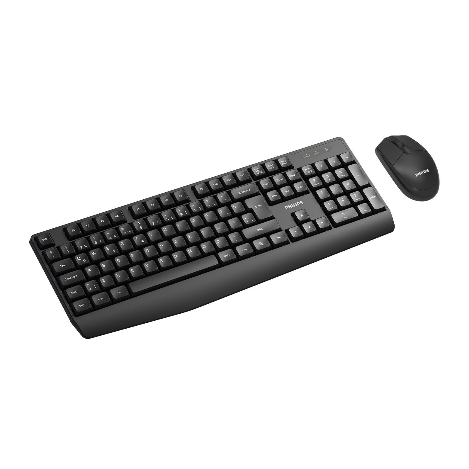 PHILIPS KABLOSUZ  KLAVYE&MOUSE SET SPT6337 SİYAH