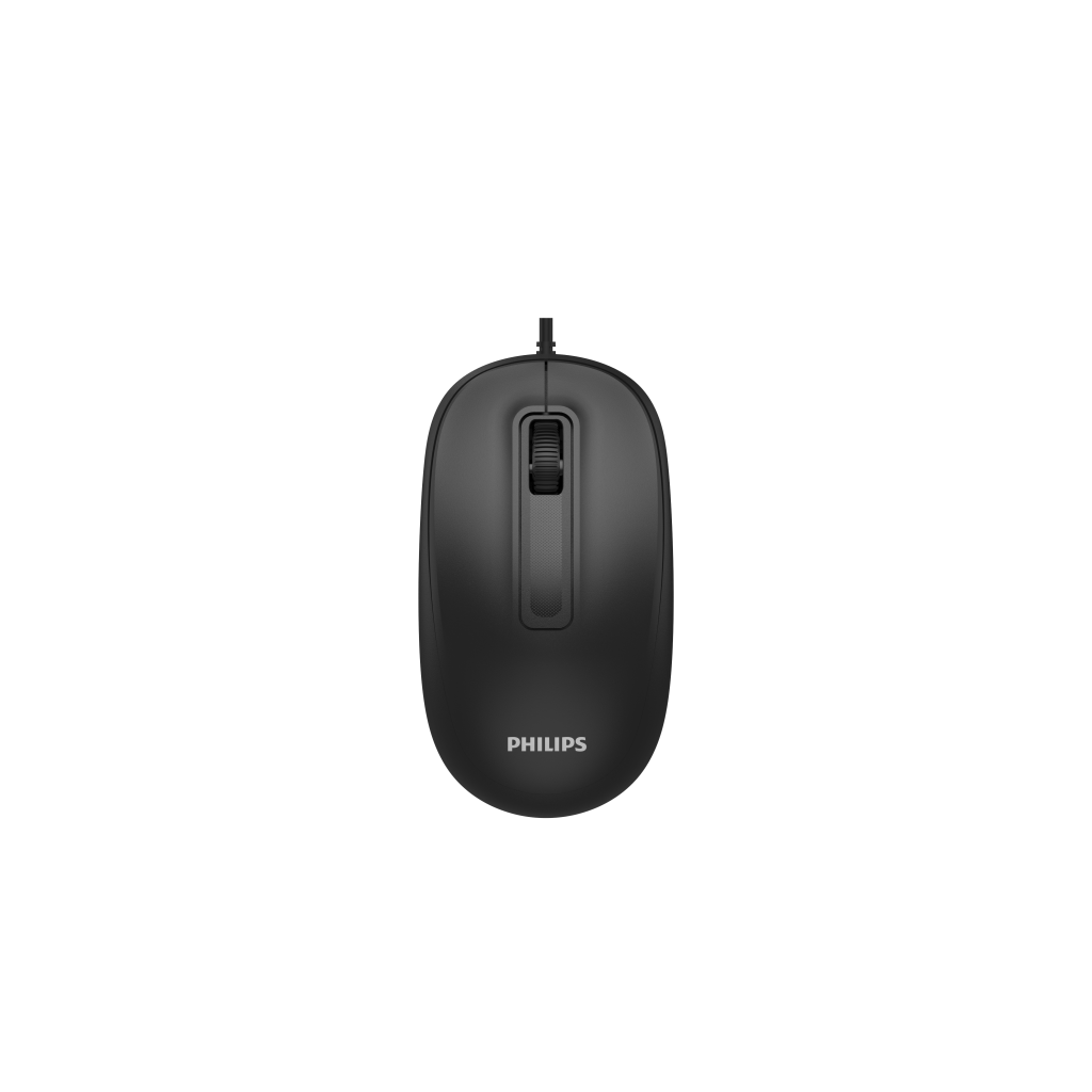 PHILIPS SPK7238B, Siyah, Usb Kablolu, 1200dpi, 3 Tuşlu Optic Mouse