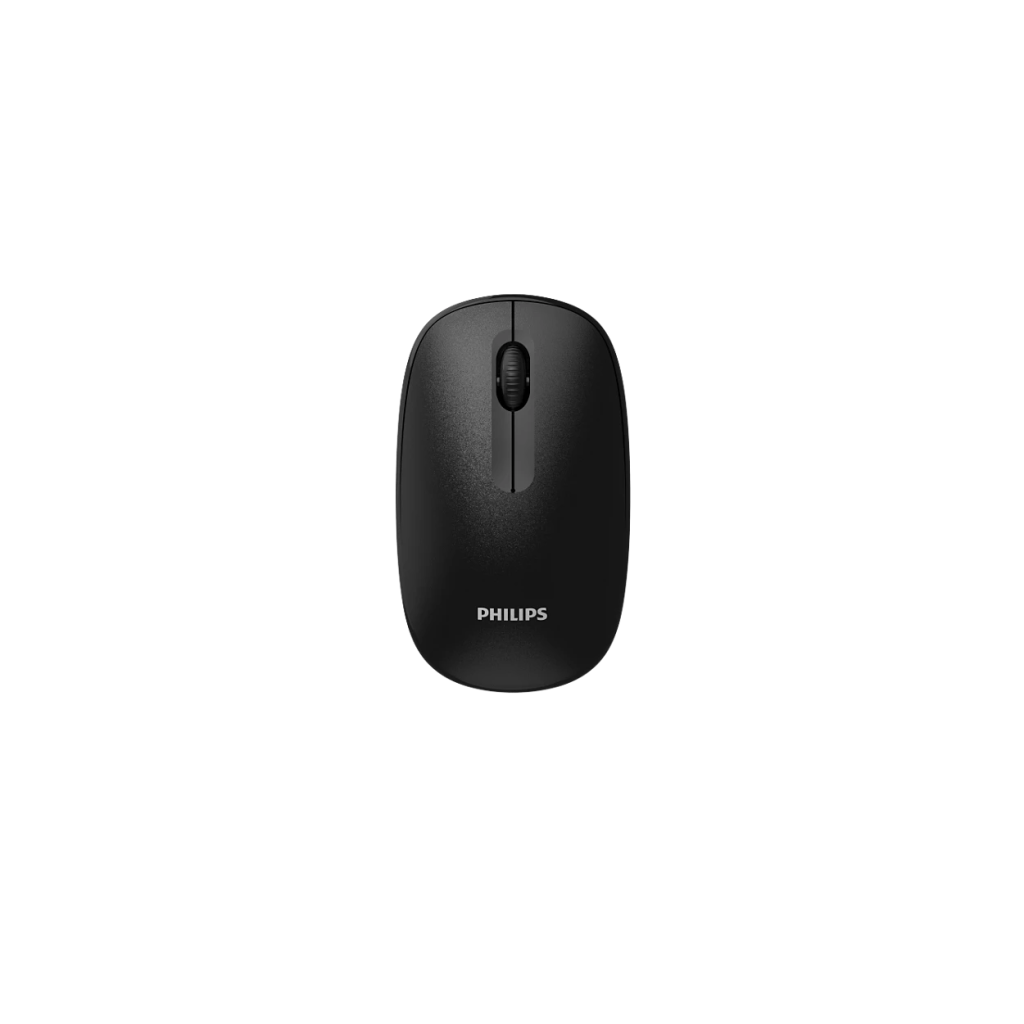 PHILIPS SPK7318B, Siyah, USB Nano 2,4Gh Kablosuz, 1600dpi, Optic, Sessiz Click, 3 Tuşlu, Mouse