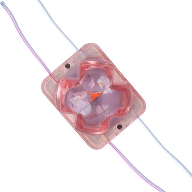 Powermaster PM-14724 12 Volt 2 Watt Pembe Sabit 4333-3030 Modül Led 43x33x28mm