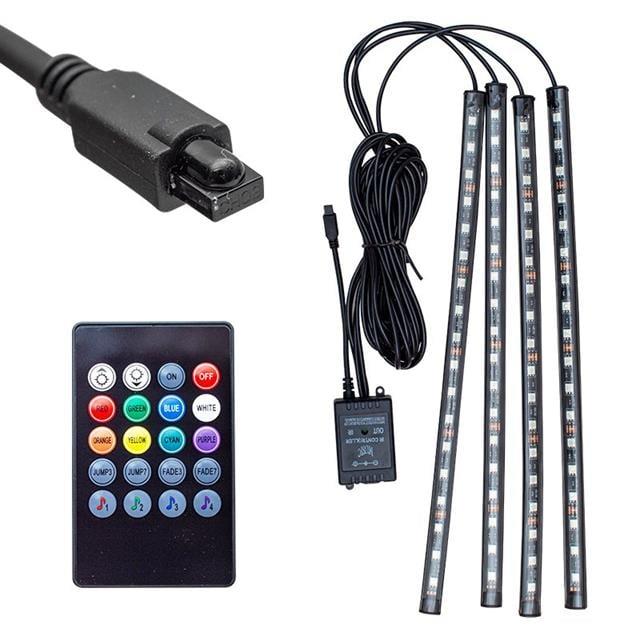 Powermaster PM-16543 Sese Duyarlı Araç İçi Kumandalı Rgb Led Animasyon Kit