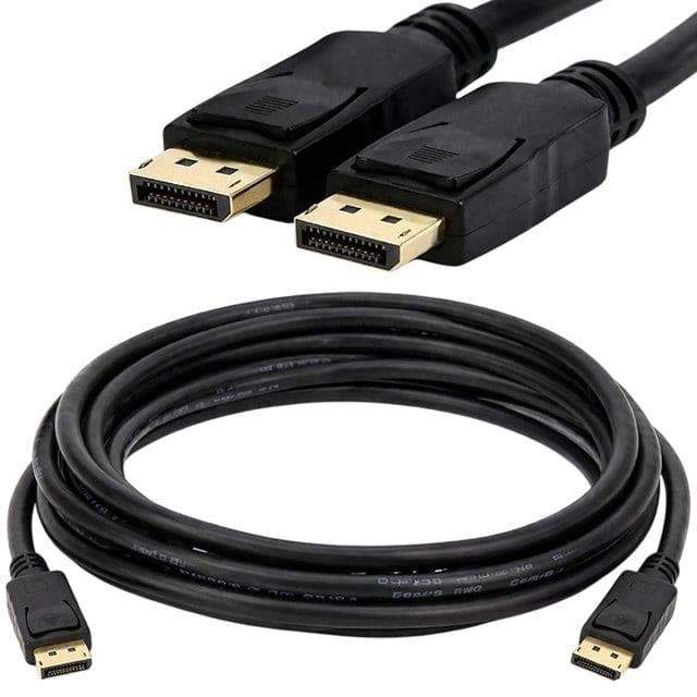 Powermaster PM-18627 Display Port DP To DP Erkek/Erkek 3 Metre Kablo