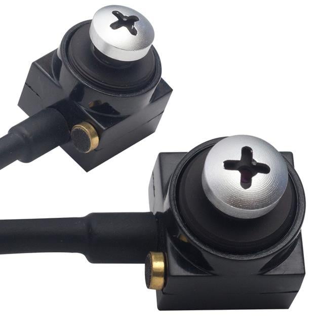 PowerMaster PM-19312 3.6 MM 800 Tvl 1/4 Sensör Mikrofonlu Vida Tip Mini Kamera