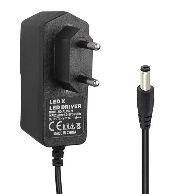 Powermaster PM-5401 8.4 Volt 1 Amper Lityum Pil Şarj Cihazı Adaptörü (5.5x2.5 Uç)