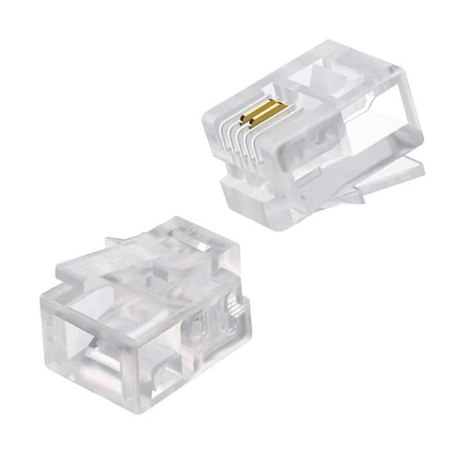 Powermaster RJ11 Telefon Soketi 6P/2C (100 Adet)