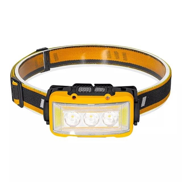 PowerMaster S03 Sarı Sensörlü Kafa Lambası