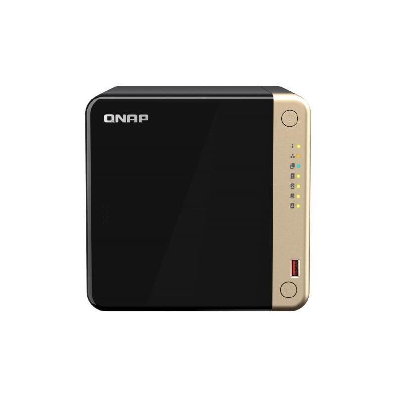 QNAP 4diskli ARM QC- 8GB RAM 2-2.5GbE Nas Server TS-464-8G Distribütör Garantili