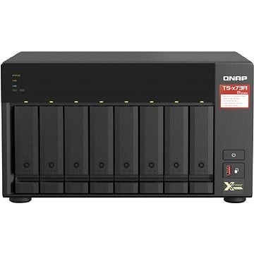QNAP 8diskli Ryzen V1500B QC - 8GB RAM Gigabit Nas Server TS-873A-8GB Distribütör Garantili