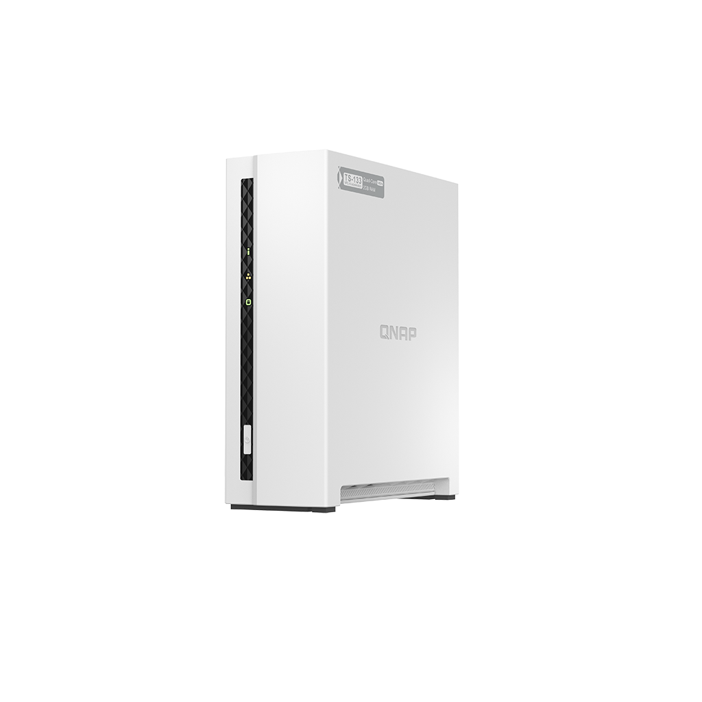 QNAP TurboNAS TS-133-2G, 2Gb Ram, 1xYuvalı, Tower NAS