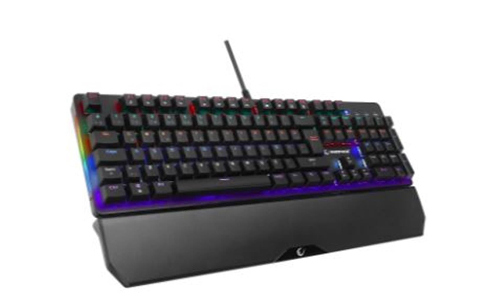 Rampage KB-R86 UMBRA Siyah USB Rainbow Aydınlatmalı Red Switch Mekanik Gaming Oyuncu Klavye