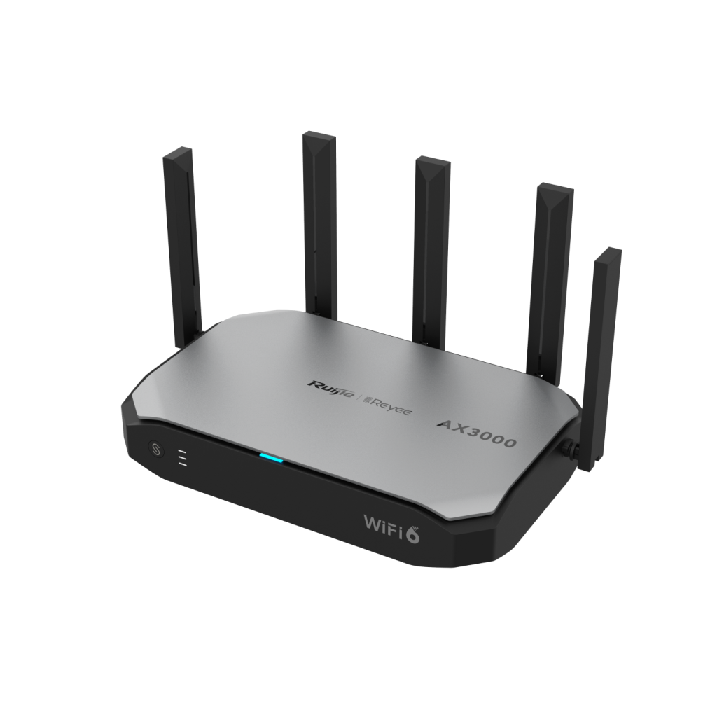 RUIJIE Reyee RG-EG105GW-X 5 Port Gigabit, Web  Yönetilebilir, 2 WANs, 150 Kullanıcı, 2976 Mbps Router