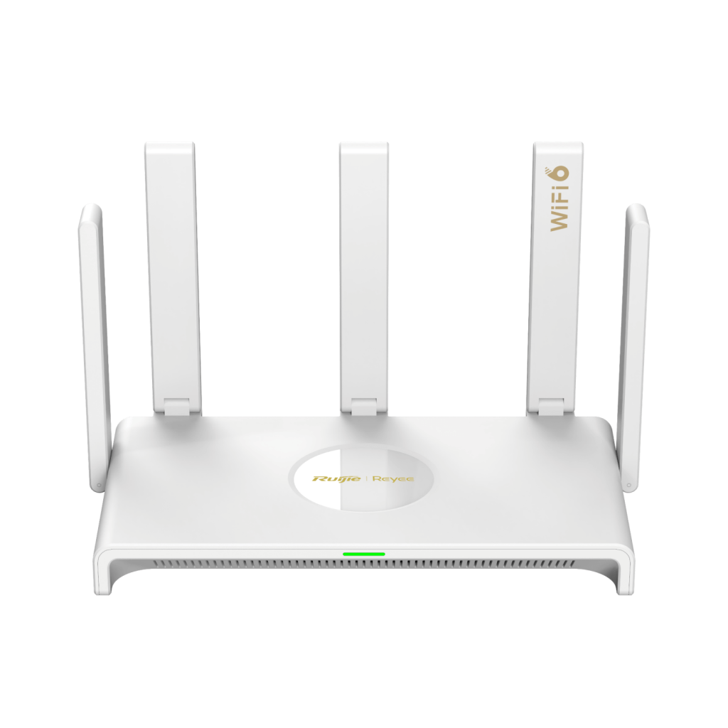 RUIJIE Reyee RG-EW3000GX, AC1300, 4Port GigaBit, 1267Mbps, Dual Band, Wifi 6, Masaüstü, Reyee Mesh, Router