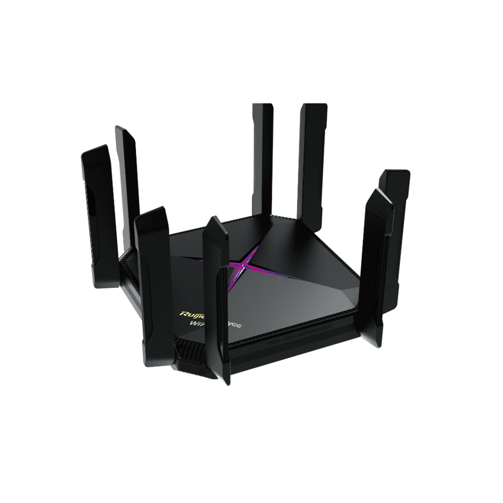 RUIJIE Reyee RG-EW6000GX, AC1300, 4Port GigaBit, 1267Mbps, Dual Band, Wifi 6, Masaüstü, Reyee Mesh, Router