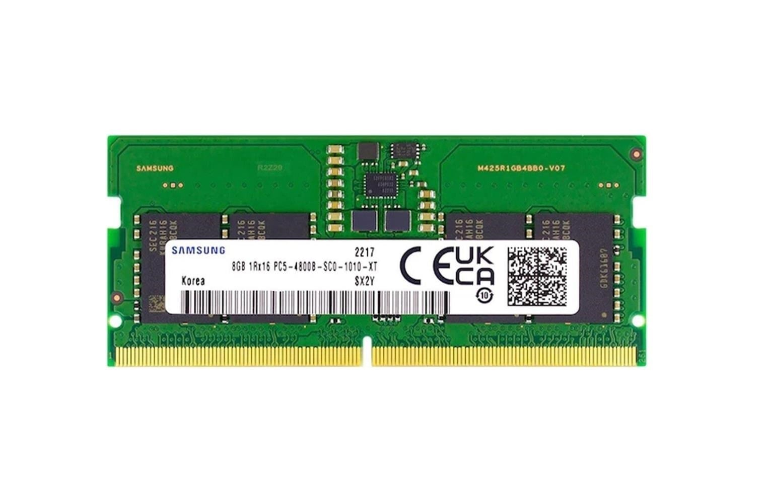 Samsung 8GB 4800Mhz DDR5 CL46 Bulk Sodimm M425R1GB4BB0-CQKOL Kutusuz Notebook Ram