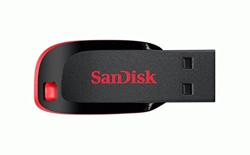 SANDISK 16GB Cruzer Blade SDCZ50-016G-B35 USB 2.0 Kırmızı/Siyah Flash Bellek
