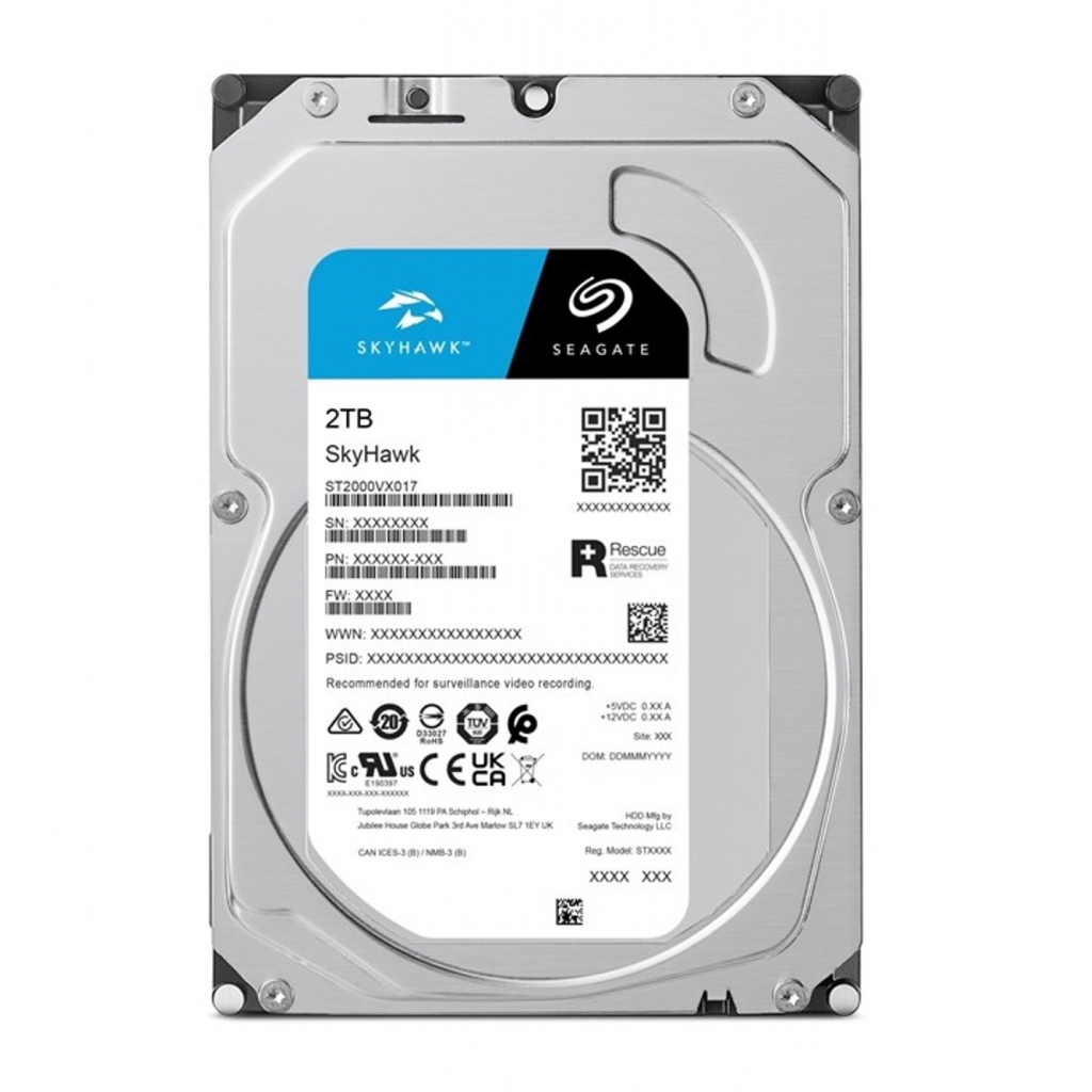 SEAGATE SKYHAWK, ST2000VX017, 3.5