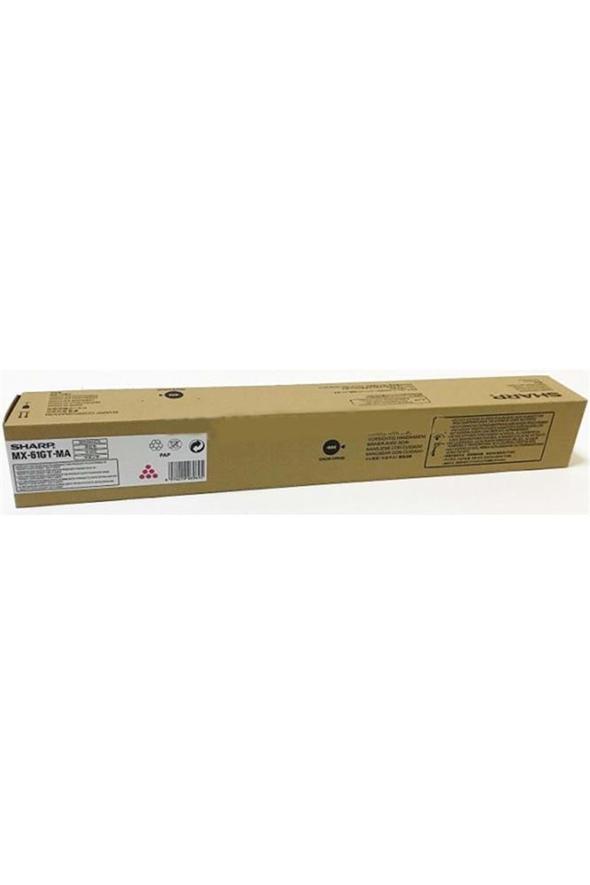 SHARP MX-61GTMA Magenta Kırmızı Orjinal Fotokopi Toneri MX-2630-2651-3050-3550-3070 24.000 Sayfa
