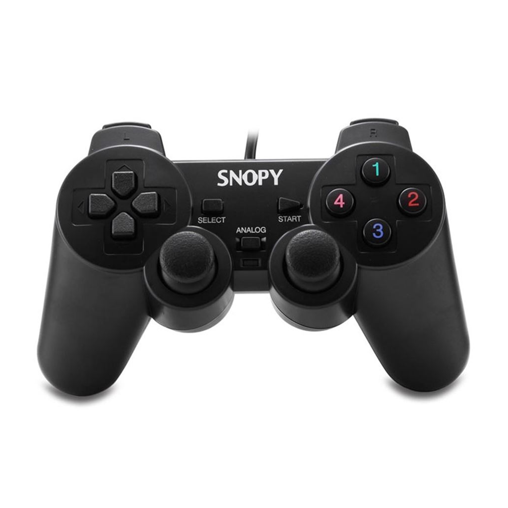 SNOPY SG-401, USB/PC/PS3, 1.8mt Kablolu, Çift Titreşimli, GAMEPAD