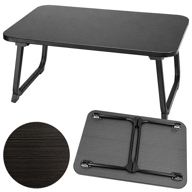 Sunup SN-29695 Katlanabilir Laptop Masası ve Yatak Koltuk Üzeri Tepsisi Siyah 70x48cm
