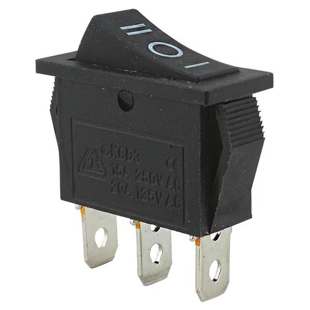 Tekli İnce Işıksız Üç Konumlu Anahtar IC-115