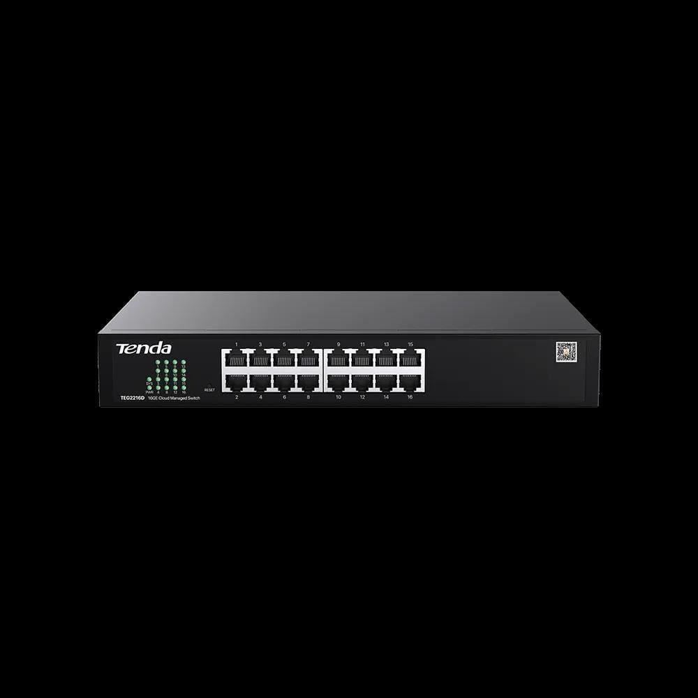 TENDA TEG2216D 16GE PORT CLOUD YÖNETİLEBİLİR SWİTCH