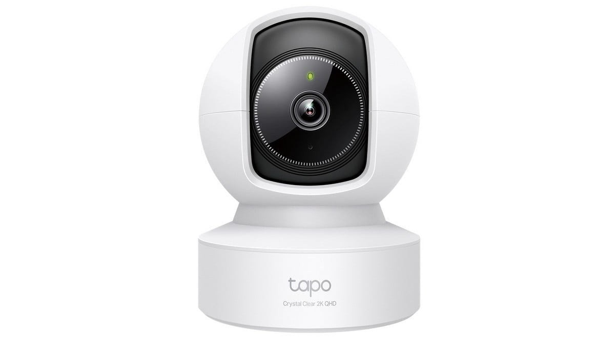 TP-LINK 4MP Pan/Tilt 360° Yatay Kapsama 12m IR Wıfı Ethernet Çift Yönlü Ses 512GB microSD Destekli İç Mekân IP Kamera TAPO C222