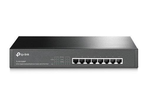 TP-LINK 8port PoE 153W Gigabit Yönetilemez Switch TL-SG1008MP