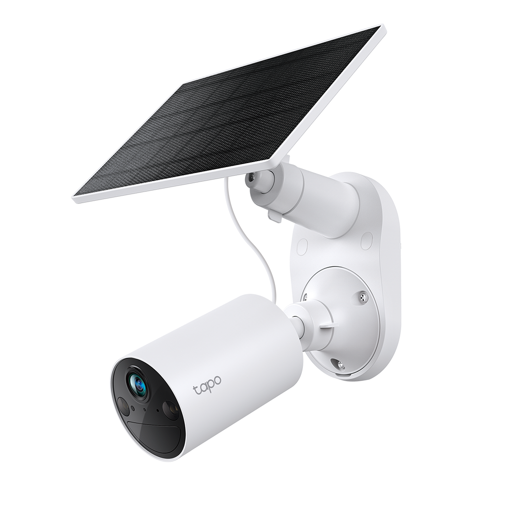 TP-LINK Tapo TC82 KIT (C410 KIT), 2K, 3,0Mpix, Dış Mekan, IP65, WiFi, 9Mt. Renkli Gece Görüşü, İki Yönlü Ses, Güneş Enerjili Güvenlik Kamerası Kiti