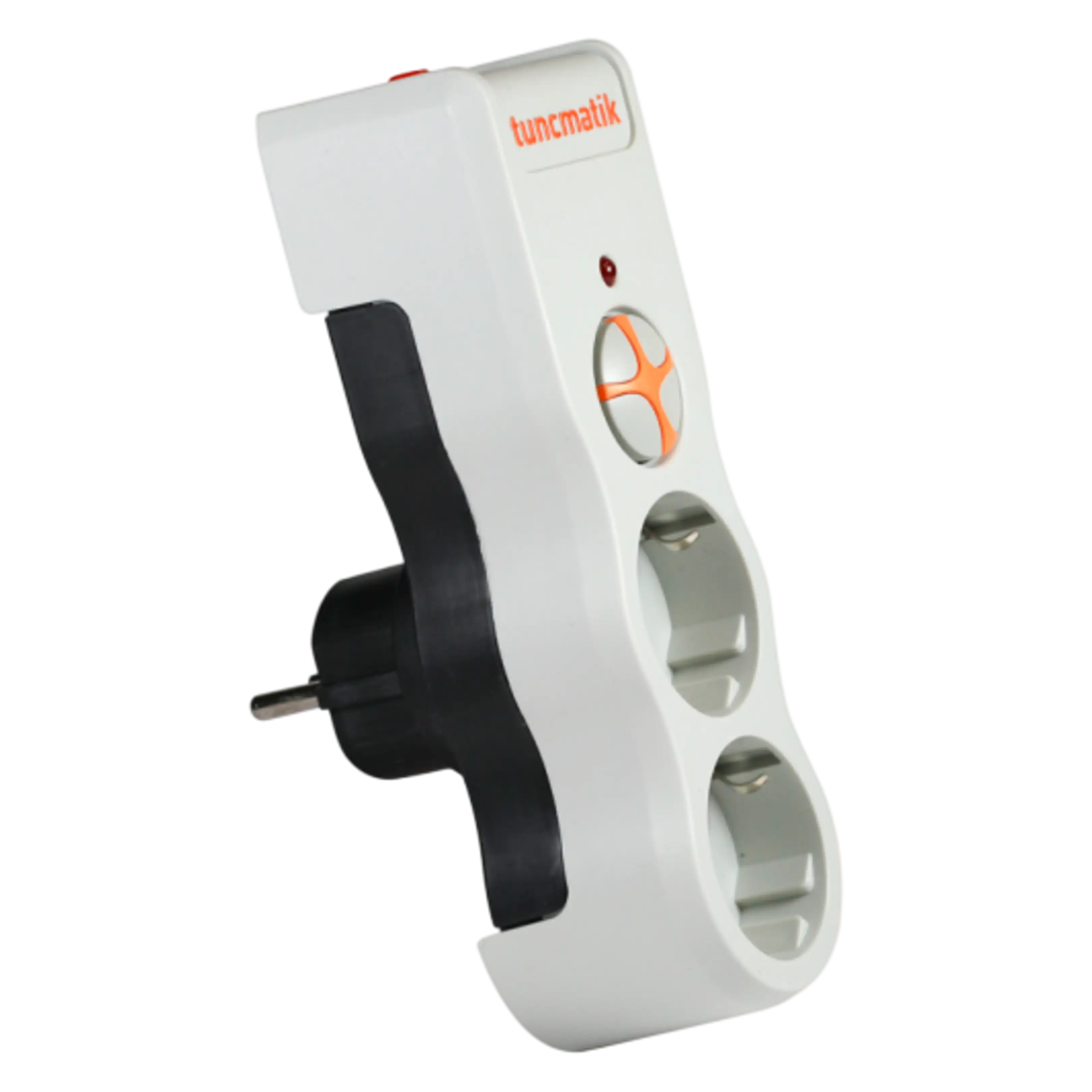 TUNÇMATİK POWERSURGE TSK19021 PLUG-1050 2'li Beyaz Priz