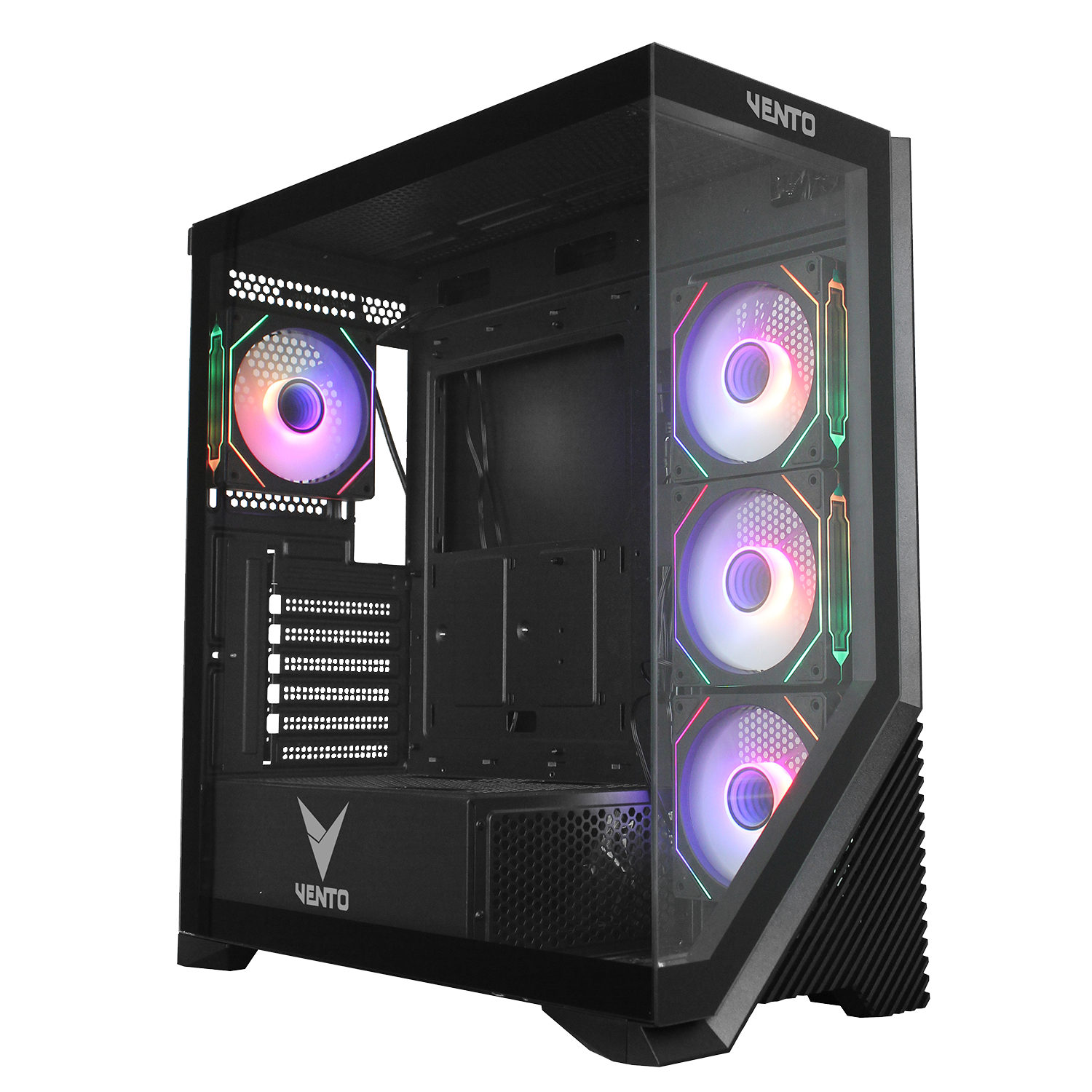 VENTO 850W 80+ BRONZE VG4202FLA Gaming E-ATX PC Kasası 360mm Soğutma Desteğ