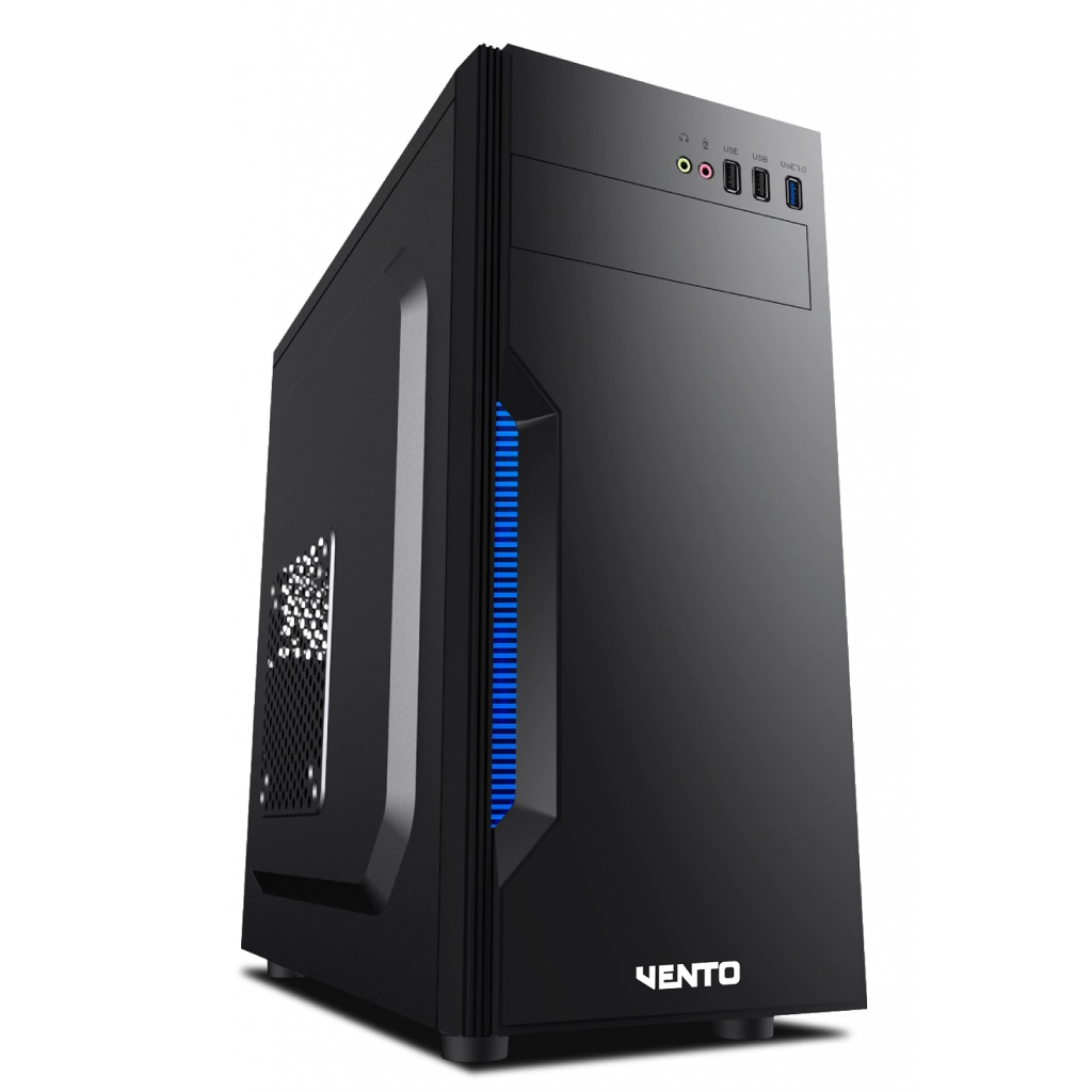 VENTO TA-K61 Mid Tower, Peak 500W Siyah, ATX Kurumsal KASA