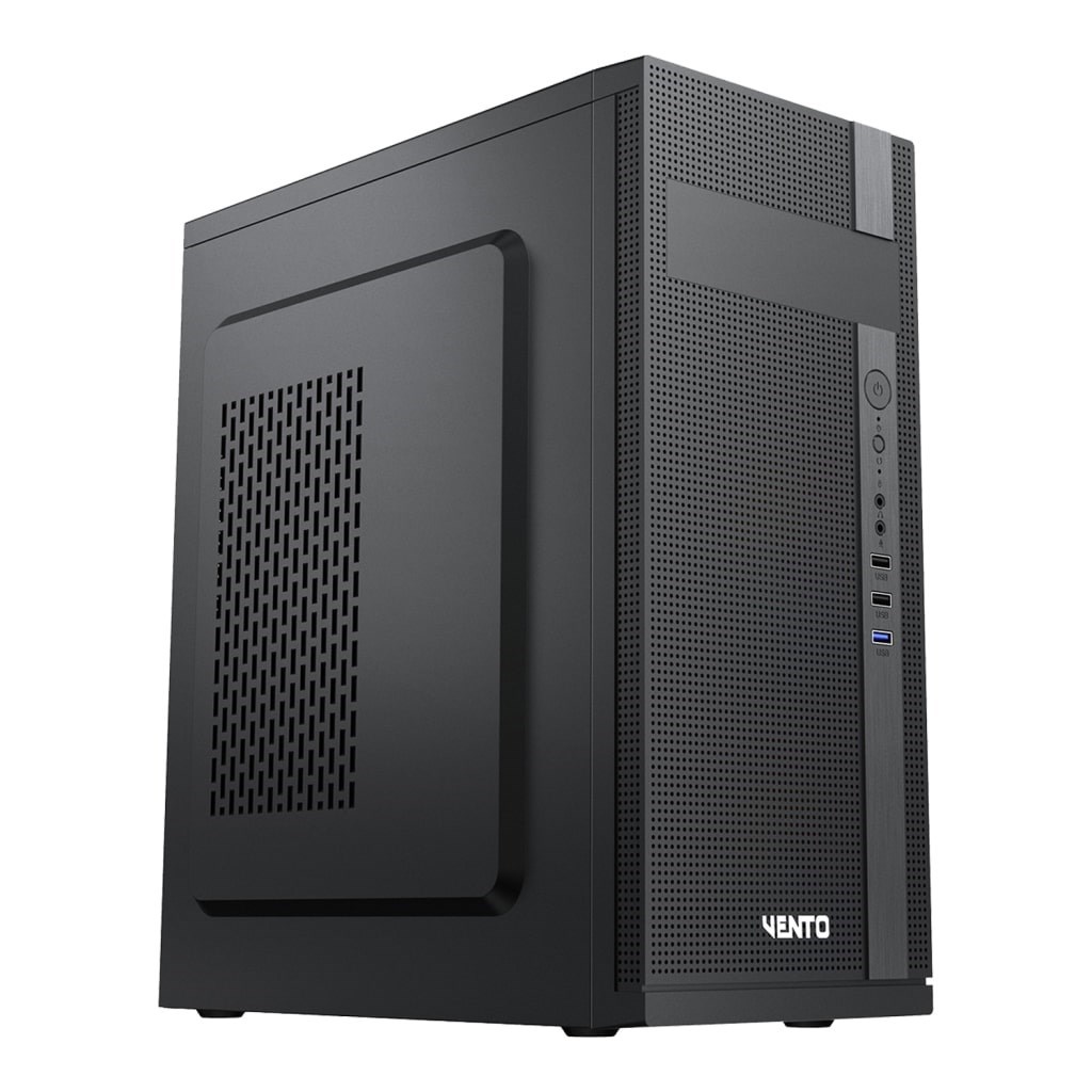 VENTO VS115F 350W 1x8CM FAN ATX 1xUSB2.0/1xUSB3.0 SİYAH KASA