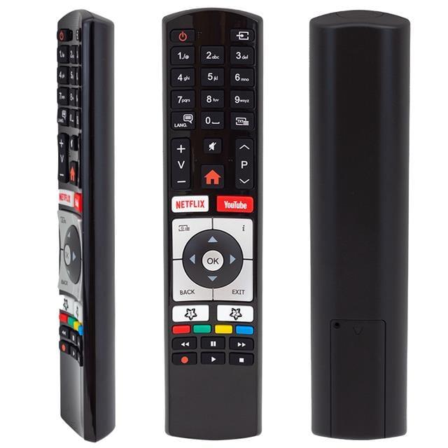 Vestel RC4318 H0362A 49UD8380 C40U446A - Telefunken 55DTU652 Netflix-Youtube Tuşlu Lcd Tv Kumandası