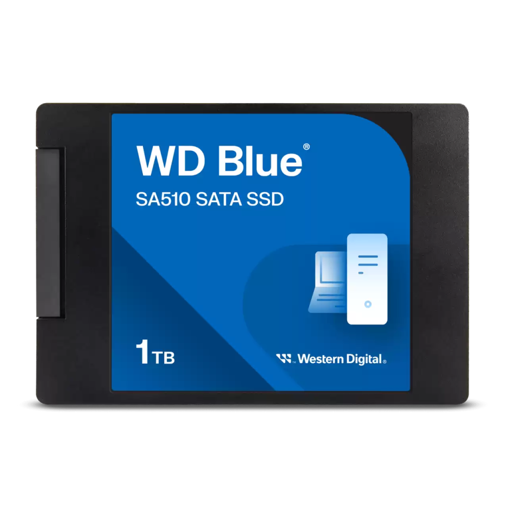 WD Blue SA510, WDS100T3B0A, 1TB, 560/510, 3D NAND, 2,5