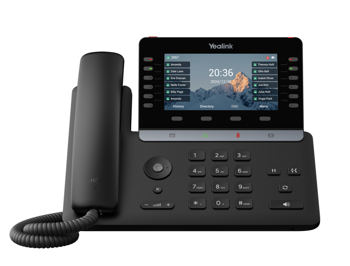 YEALINK SIP-T85W LCD Ekranlı Masaüstü IP Telefon