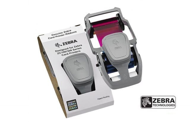 ZEBRA ZC100/ZC300 YMCKO Renkli Kart Yazıcı Ribonu – 200 Baskı