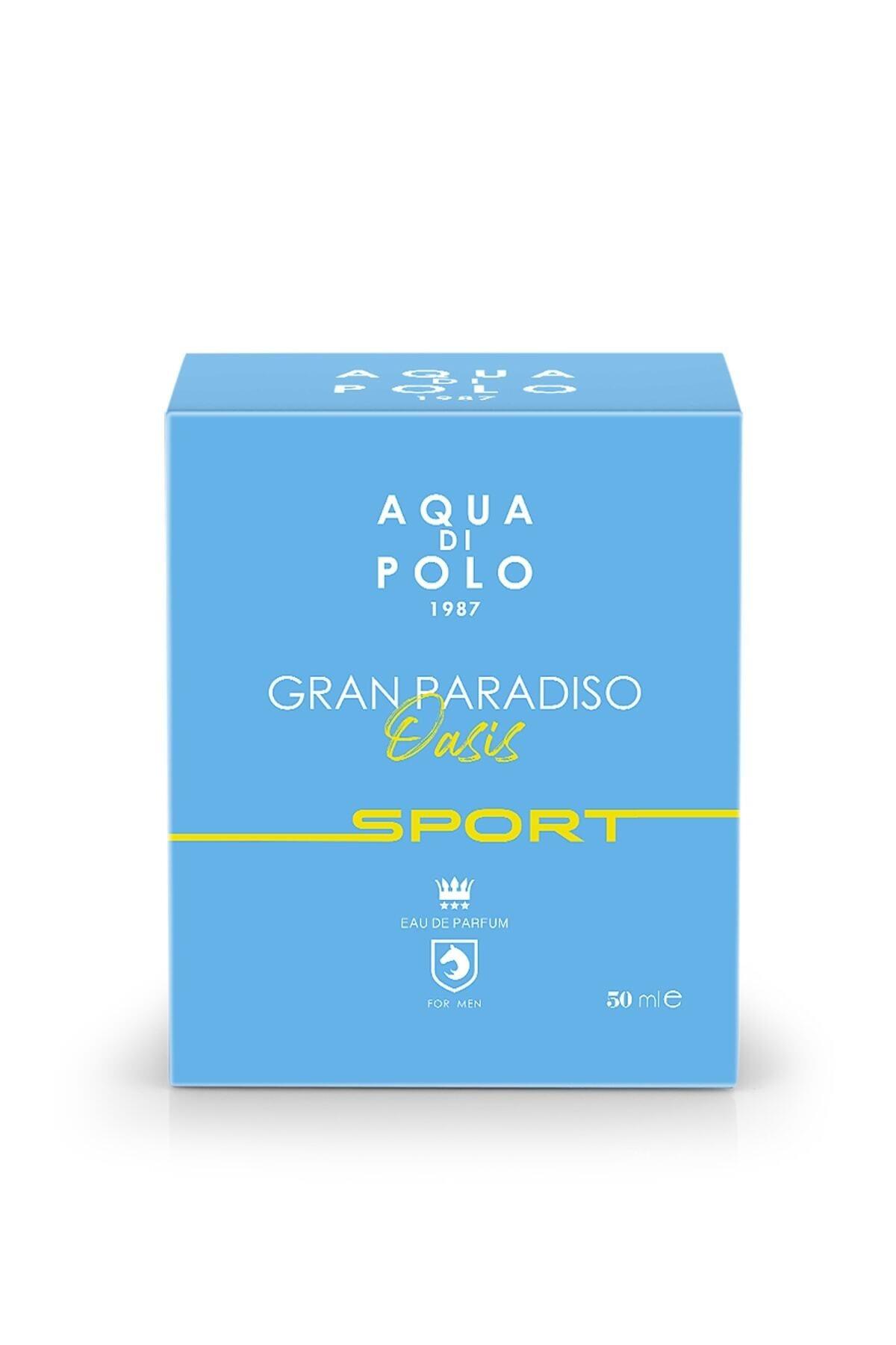 Aqua di Polo 1987 APCN000511 Gran Paradiso Oasis Sport EDP 50 ml Erkek Parfüm
