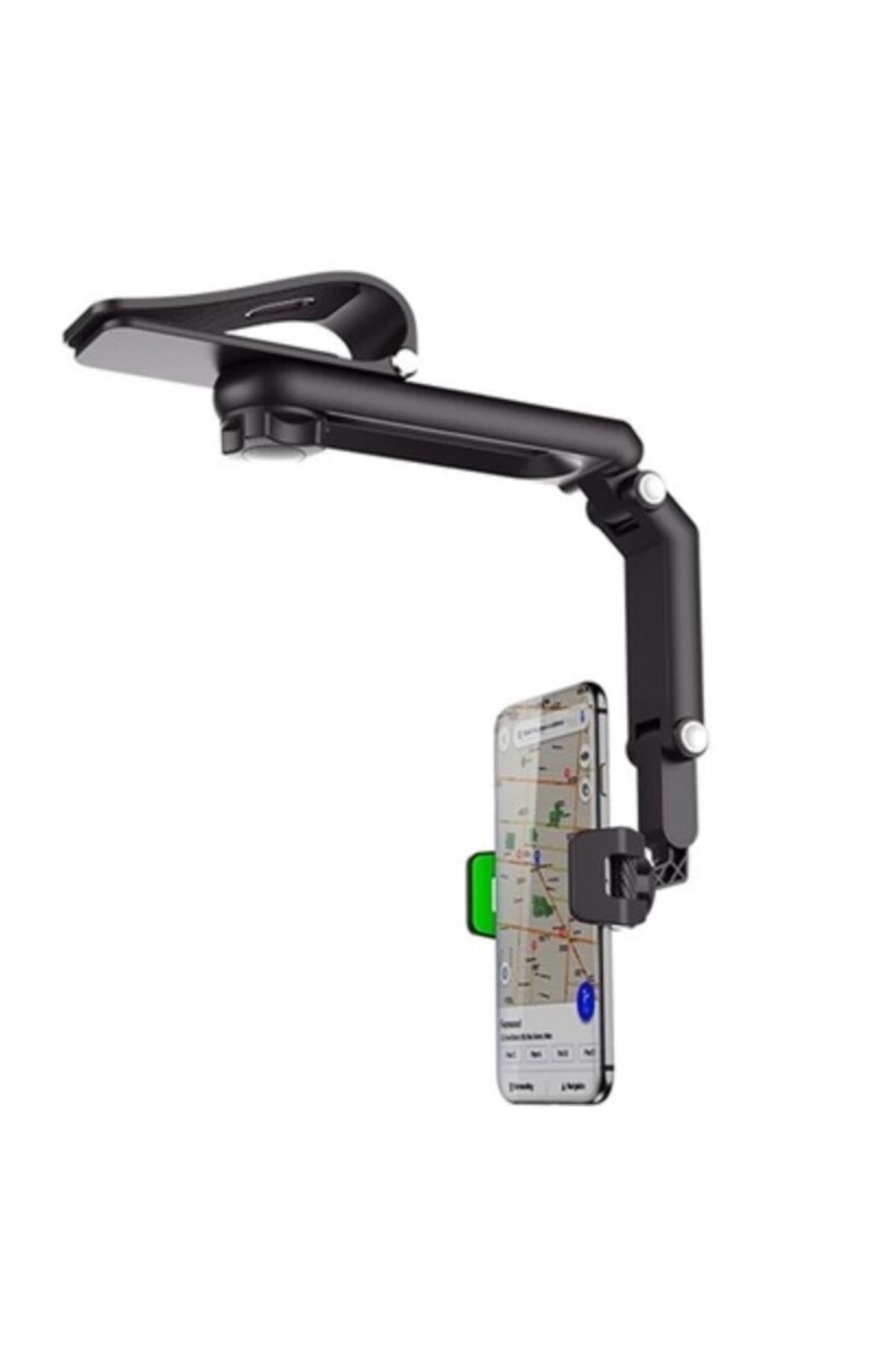 Sun Visor Cellphone Holder 360° Dönen Evrensel Çok Fonksiyonlu Araç Telefon Tutucusu 1005